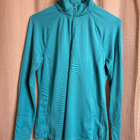Share  Layers Turquoise Sport Top Women's M - Picture 1 of 4